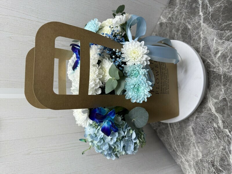 Коробка с гортензией, стандартный