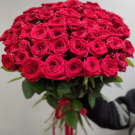 Красные розы 51