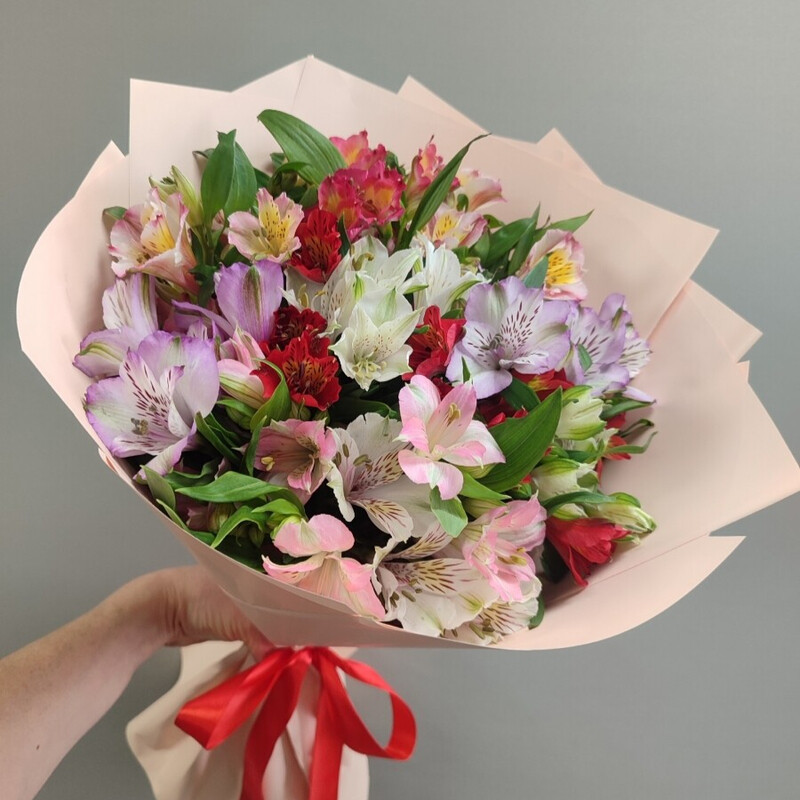 Букет из альстромерий, стандартный