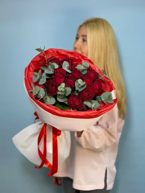 Букет из роз для любимой, стандартный