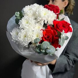 Кругляш с Французскими Розами