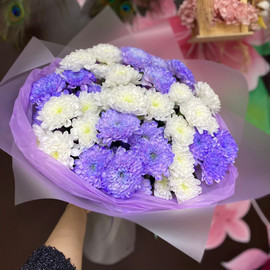 Букет из хризантем