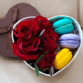 Цветочная валентинка