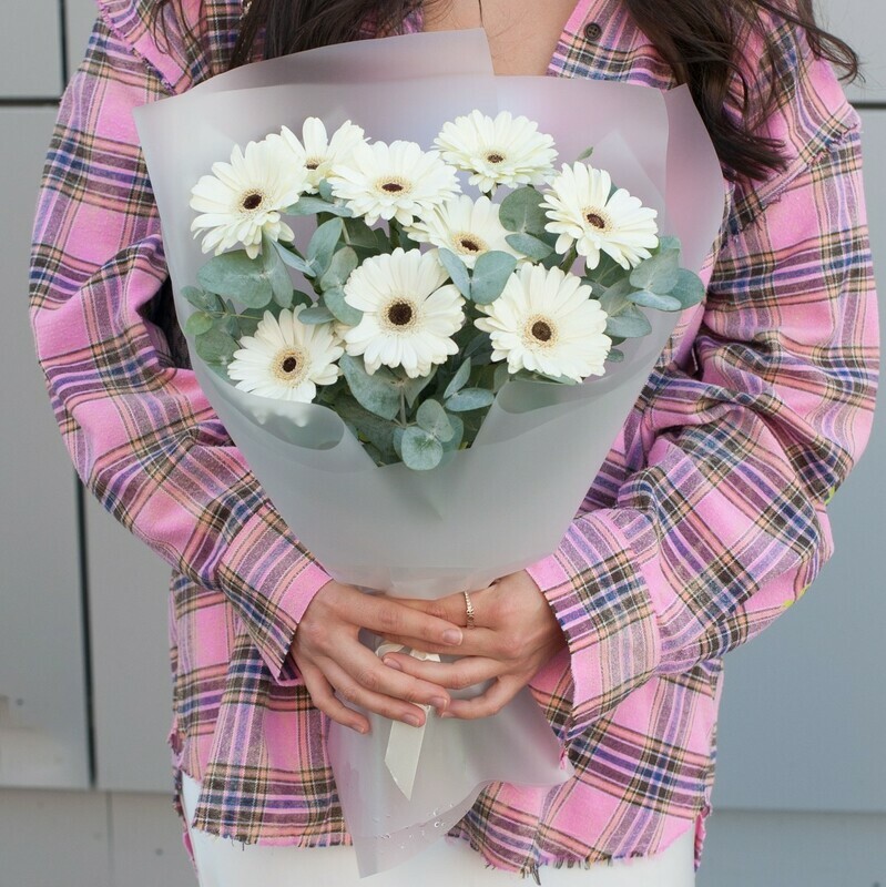  Букет из минигербер "Резиденс", стандартный