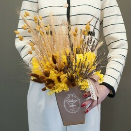 Композиция из сухоцветов "Фарго"