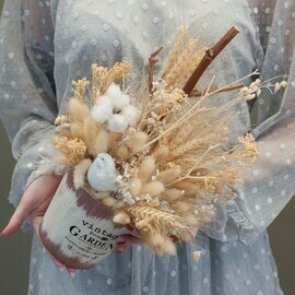 Композиция из сухоцветов "Гарден"