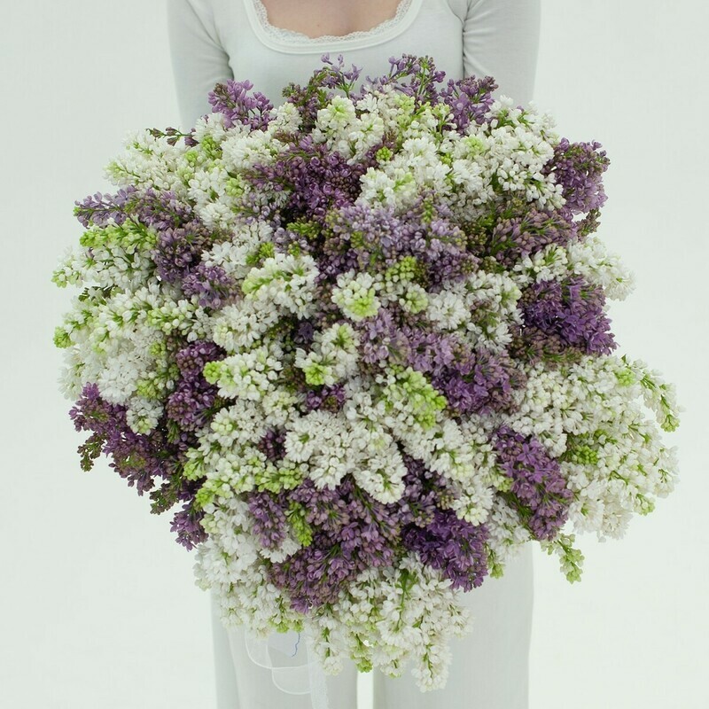 Букет цветов "Майская сирень", стандартный