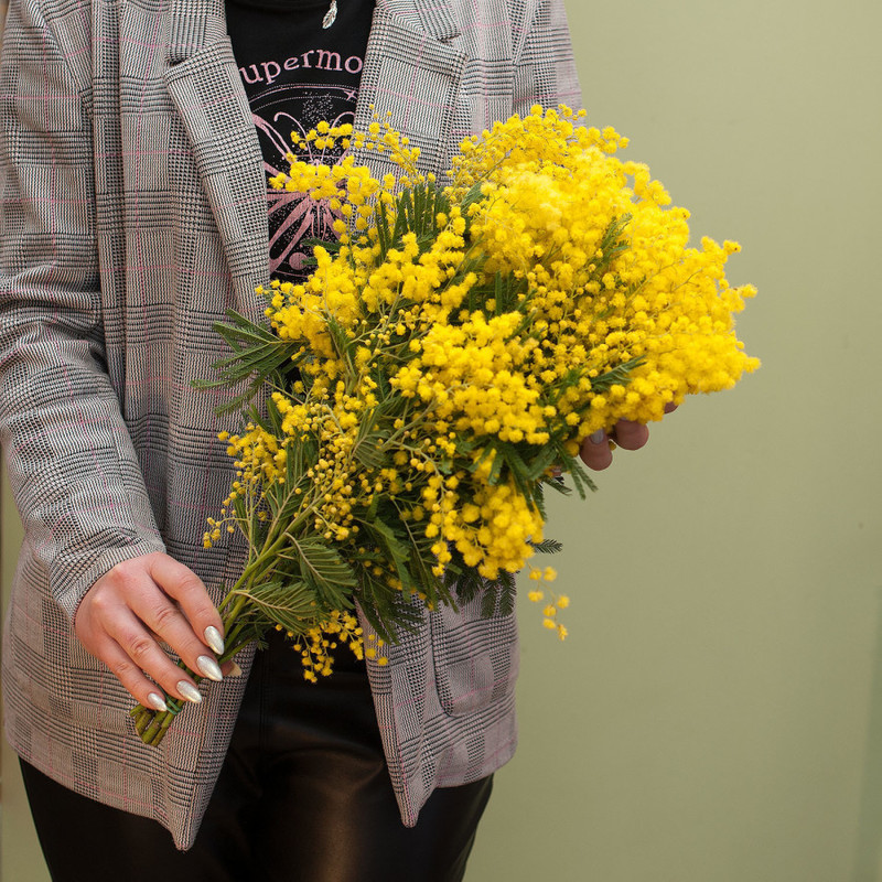 Букет цветов "Мимоза", стандартный
