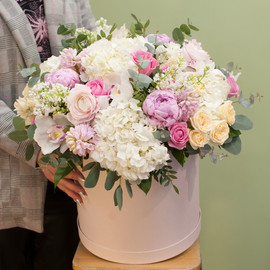 Коробка с цветами "Голливуд"