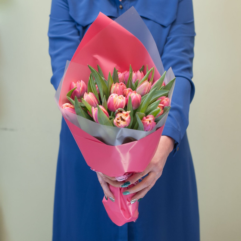 Букет тюльпанов "Колумбус", стандартный