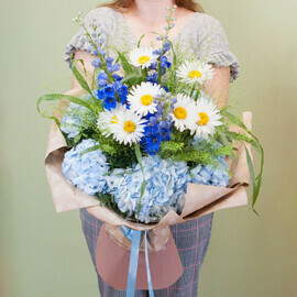 Букет цветов "В ритме лета"