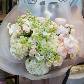 Букет цветов "Богемный"