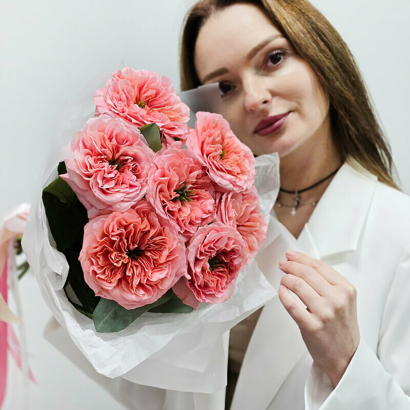 Пионовидные розы мандарин, пионовидные розы мандарин