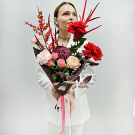 Букет «Пламя Страсти»