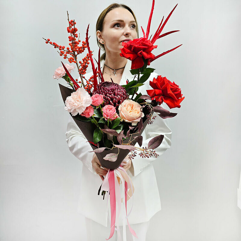 Букет «Пламя Страсти», стандартный