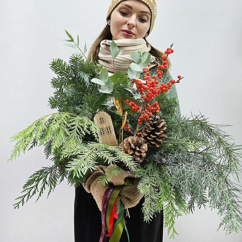 Букет " Предвкушение зимы", стандартный