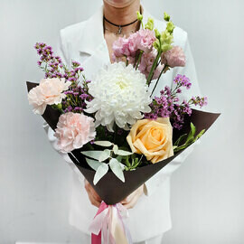 Букет «Осень Розовых Воспоминаний»