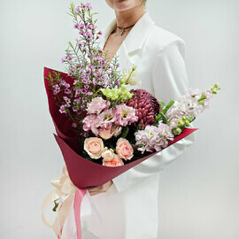 Стильная осень в бордовых тонах