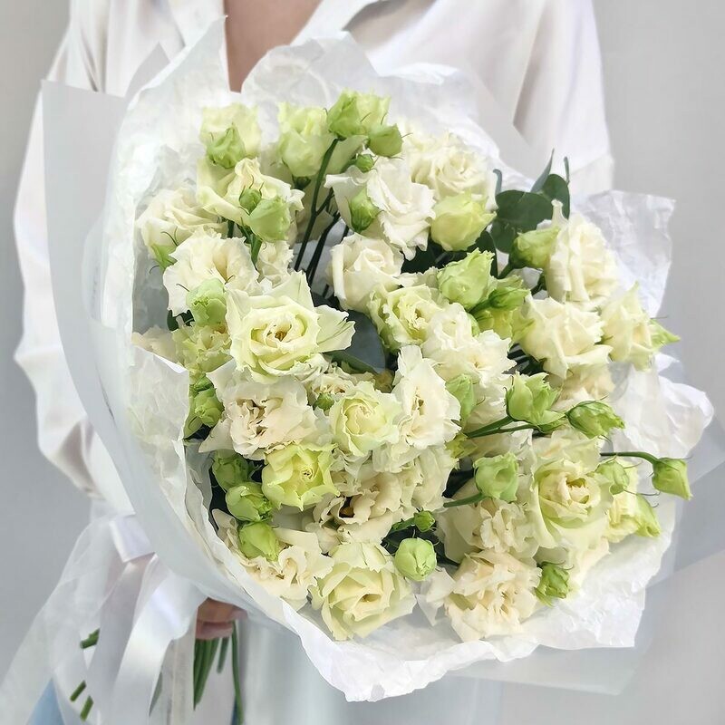 Svetlost_ nezhnaya buket iz eustomi, standart