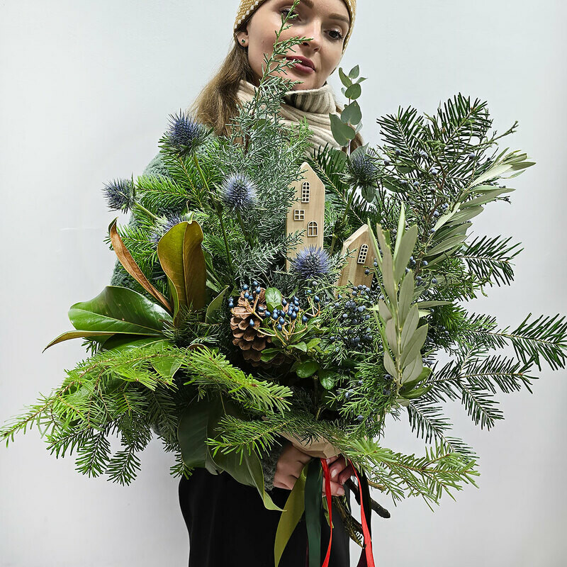 Buket "Zimnij - domashnij", standart