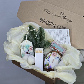 Зимний подарочный набор Ароматное послание в кокосе