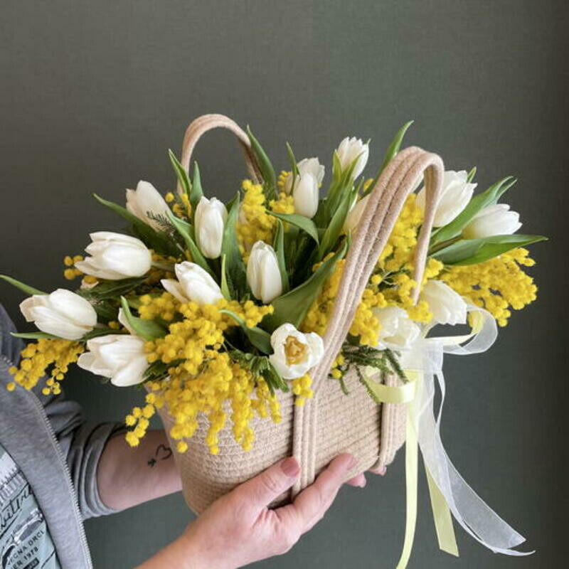 Sumka s tyul_panami i mimozoj, standart