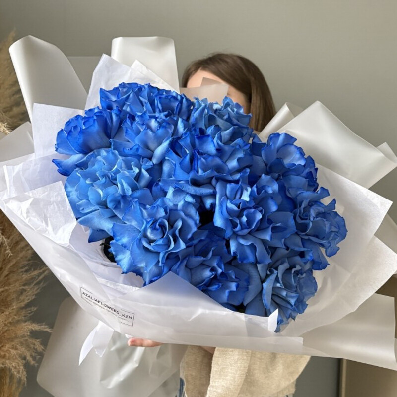 Синие розы красоты , стандартный