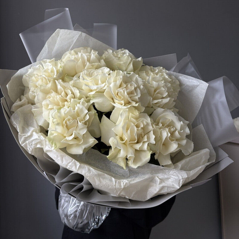 вау монобукет , монобукет из французских роз