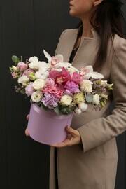 Цветы в коробке Симфония