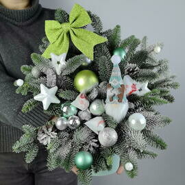 Новогодняя композиция из нобилиса Рождественские каникулы