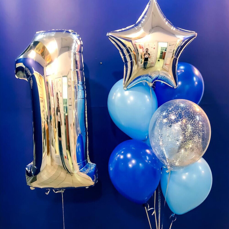 Сет шариков на день рождения, стандартный