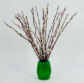 Букет из вербы 30 см красноталка в вазе. Пасхальный букет композиция