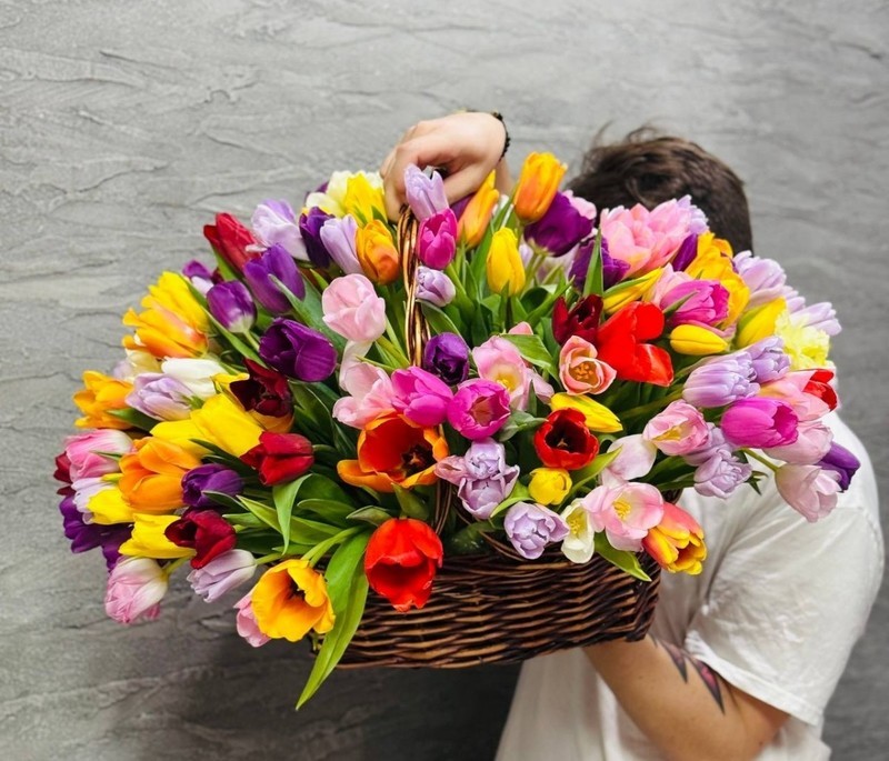 Korzina s tyul_panami miks 151 sht, standart