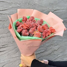 Букет мармеладные розы. Сладкий букет из съедобных цветов. Вкусные цветы