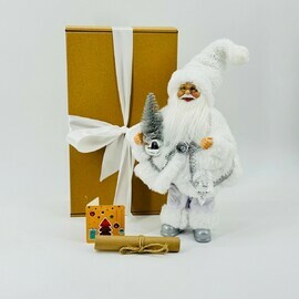 Inter_ernaya kukla Santa Klaus, Ded Moroz. Podarok na novij god. Novogodnyaya igrushka