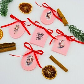 Aromaticheskoe sashe "Novogodnyaya skazka". Aromat dlya doma, shkafa, aroma lampi. Podarok na novij god