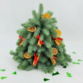 Ёлочка из искусственного нобилиса 40 см. Новогодняя ёлка