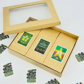 Подарок на 23 февраля мужчине. Чайный набор. Элитный чай в коробке