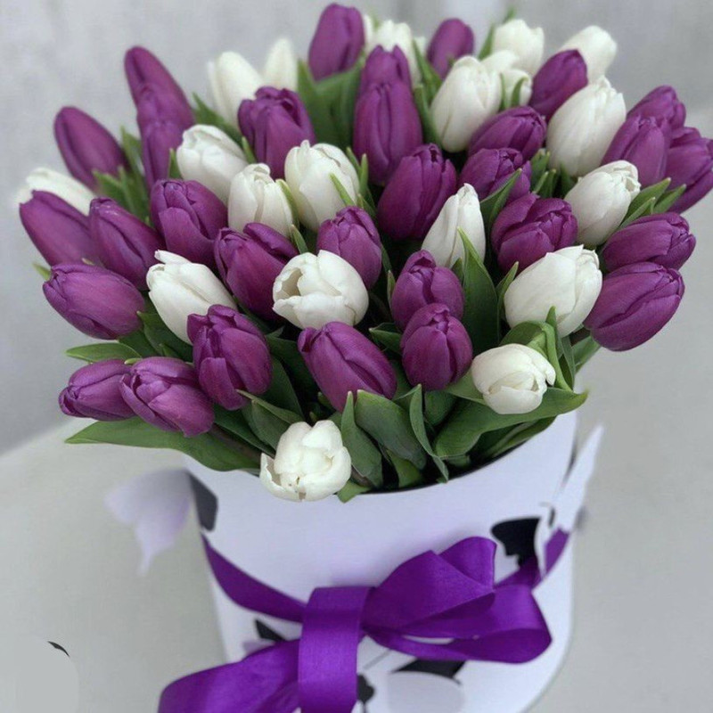 Тюльпаны в коробке, стандартный