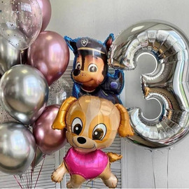 SHariki shenyachij patrul_ s tcifroj na den_ rozhdeniya