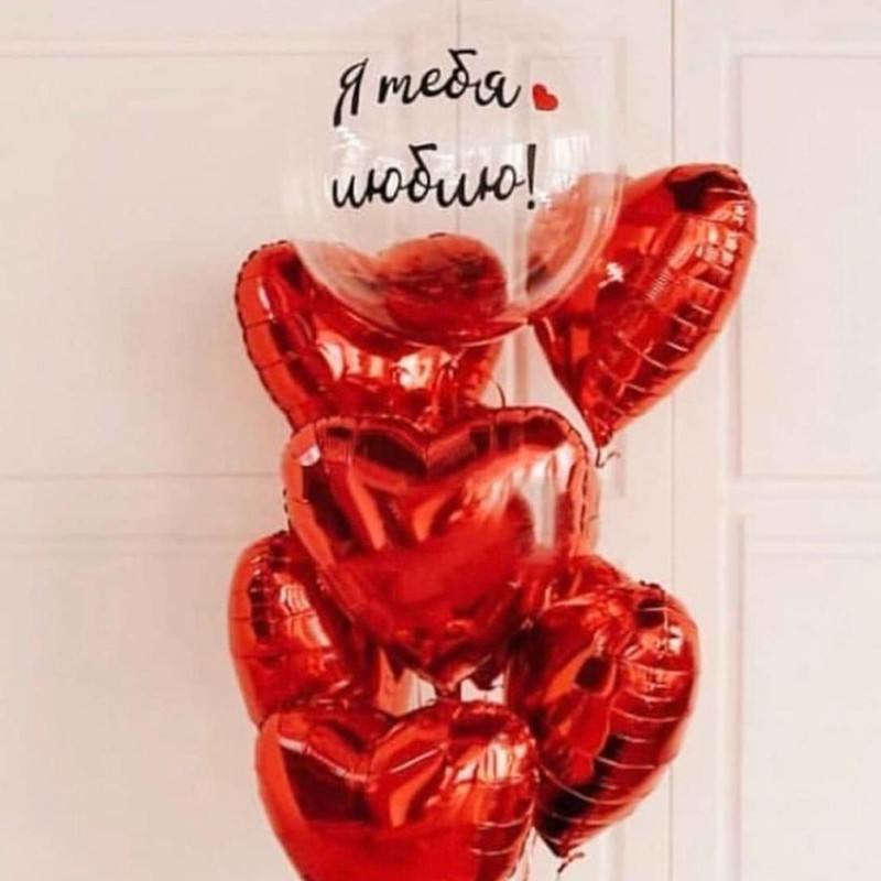 Vozdushnie shari lyubimoj devushke na den_ vlyublyonnih, standart