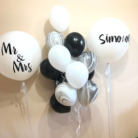 Воздушные шары на свадьбу