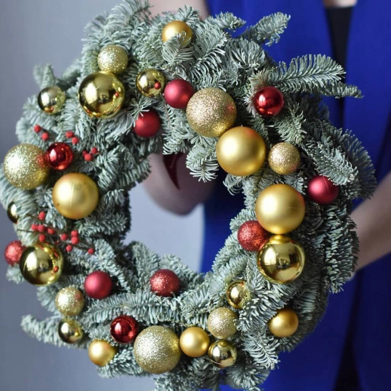 Венок из нобилиса интерьерный, стандартный