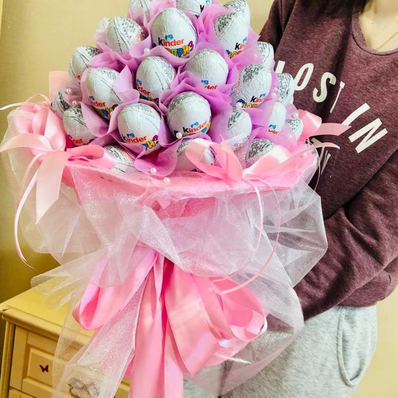 Sladkij buket iz 51 kindera, standart