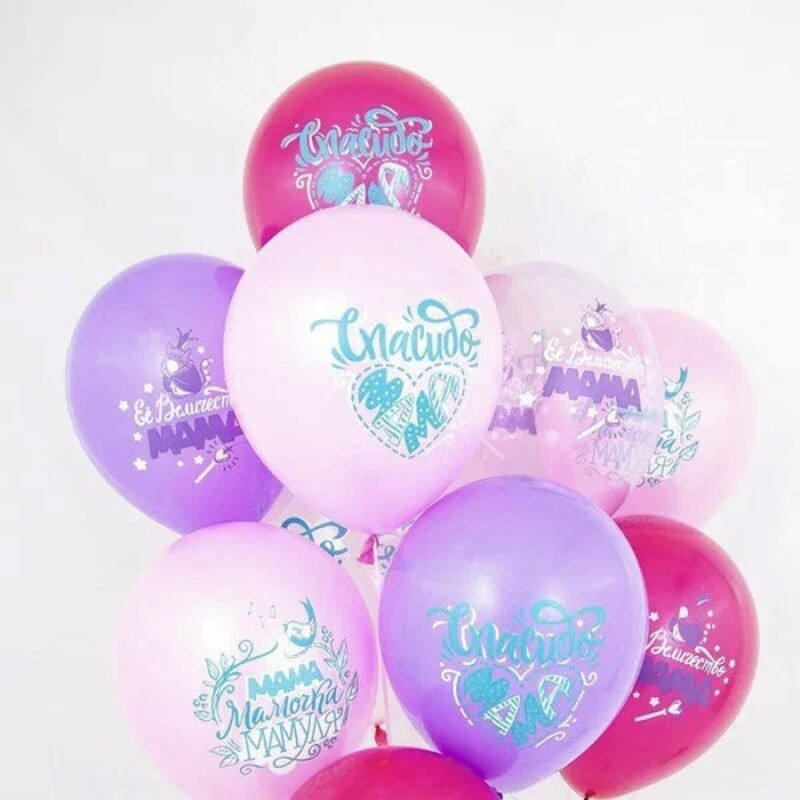 Vozdushnie shari dlya mami, standart