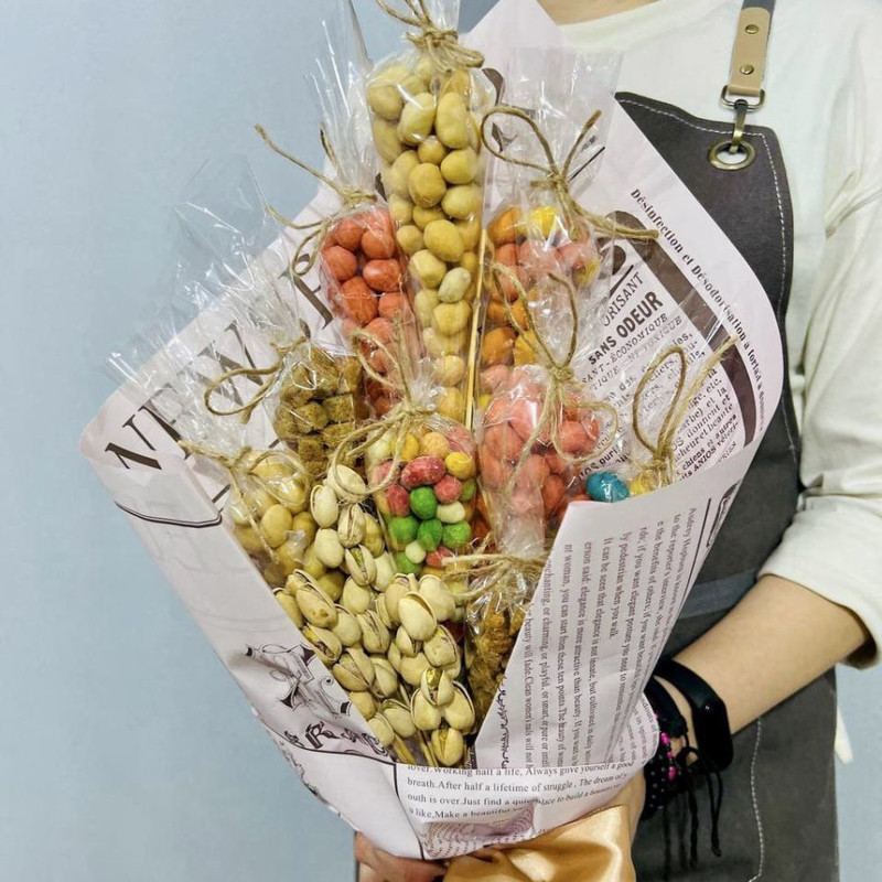 Buket iz snekov dlya muzhchini, standart