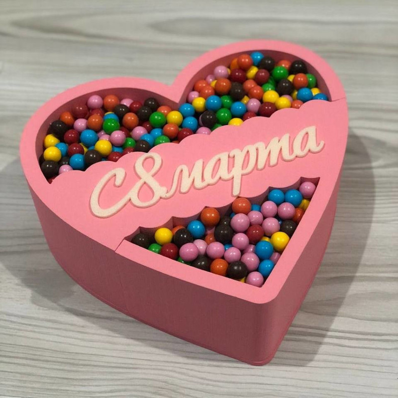 Сладкий подарок на 8 марта, стандартный