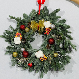 Venok iz zhivogo nobilisa dlya inter_era 50 sm