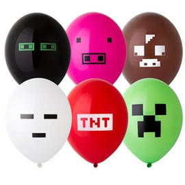 Шарики Minecraft пиксели