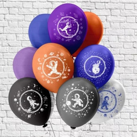 Воздушные шары с космонавтами